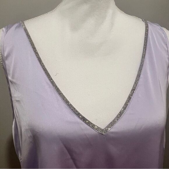 NWT Generation love Christie Crystal Tank size large in lilac - Picture 5 of 11